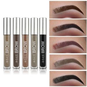 Potenciadores Cejas potenciadores impermeables maquillaje ojo cero gel café negro pintura tinte kit de mascaras Sobrancelha maquiagem belleza salud