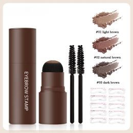 Versterkers make -upproducten wenkbrauwzegel vormen set maquiageem haarlijn versterken make -up voor vrouwen maquillage femme