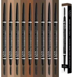 Amplaceurs MICO BROW crayon extrêmement fin crayon à douces doubles avec brosse à sourcils Black Eye Crayon Crayon Cosmetics Cosmetics