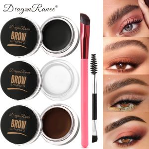 Amplaceurs Brosse de sourcils multifonction avec des sourcils sauvages Crème Cream Square Eye Mever Brow Brosses pour femmes Gel de beauté pour femmes