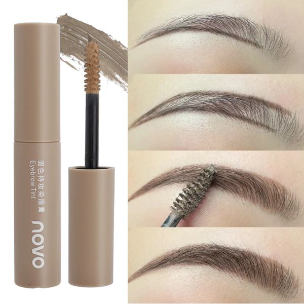 Amplaceurs Natural Nethee Tint imperméable Longueur liquide Amélivent de colorant Gel Gel Crème Gray Café Mascara brun Tint Makeup Cosmetic