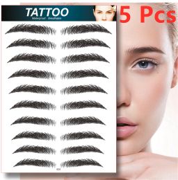 Amplaceurs New Style 6D Hairlike Belike Nethroprowing Everpow Tattoo Autocollants SEIRPROW TRANSFERS Stickers Sticrow Grooming Shaping Autocollant