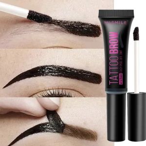 Les améliorateurs décollent les sourcils de colorant Crème Semi-permanente imperméable Sweatproofr anérée de tatouage naturel teinté de déchirure des sourcils Cosmetics Gel Cosmetics