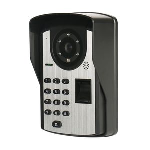 ENNIO 815FD11 7 pulgadas TFT Video en color Teléfono de la puerta Intercomunicador Timbre Teclado Cámara de seguridad para el hogar Monitor Sistema de visión nocturna - Interior + Exterior U