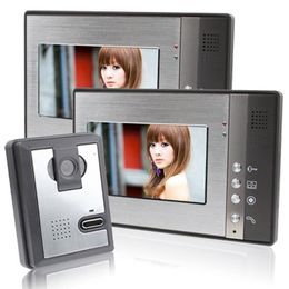 Ennio SY802MA12 7Inch Video Deurtelefoon Home Intercom Deurbel