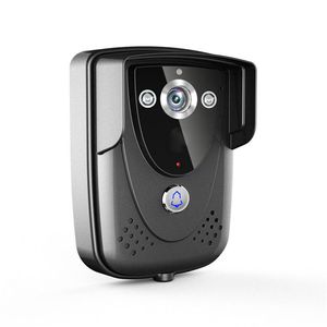 ENNIO SY817FCB12 Kit d'interphone vidéo porte téléphone 7 pouces 1 caméra 2 moniteurs Vision nocturne