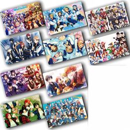 Ensemble Stars Anime Card Sticker Pack DIY Waterdichte Kaart Klassieke Kinderen Stickers Speelgoed Voor kinderen 100 stks LJ201019