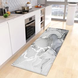 Entrance Doormat Kitchen Carpet Bedroom Floor Balcony Decoration Long Rug Custom Made Home Bath Door Hallway Anti-Slip Foot Mat 240507