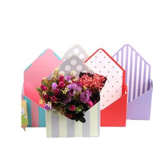 Envelop vouw bloemen doos moeder's day cadeau wrap feest bruiloft verloving decoratie Valentijnsdag bloemboxen