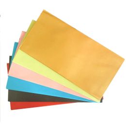 Enveloppen 100 stuks Kleur Envelop Gratis Verzending Groothandel Papieren Kaart Mooi met Textuur Groen Glanzend Flikkeren 220mm * 110mm