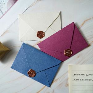 Enveloppes 10pcs / lot enveloppe Highgrade 250g Papier Small Business Supplies Enveloppes for Wedding Invitations Stationery Stationery