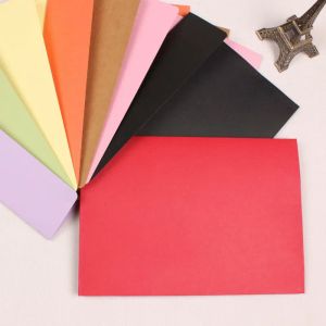 Enveloppes 230 * 162 mm 7 Numéro Couleur Western Style Vintage Red Enveloppe A5 Blan Bill Business Invitation Card de vœux CARDE CADEAU SAG