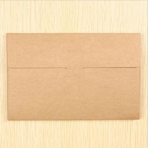 Enveloppes 50 pièces 150x105mm enveloppes classiques Vintage trois couleurs évidé boîte d'enveloppe pliée en gros livraison gratuite