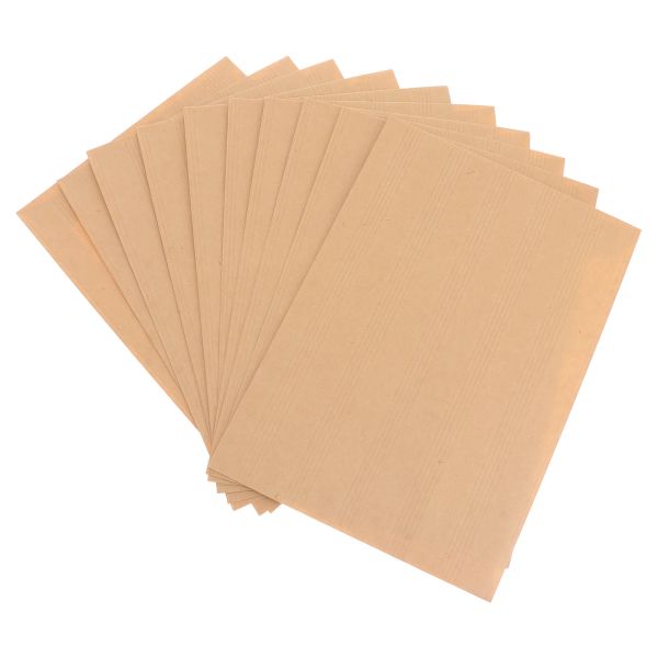 Enveloppes 50pcs 229x162mm en papier recyclé en papier kraft enveloppe enveloppe de couleur classique de couleur ordinaire pour la lettre commerciale de l'école de bureau