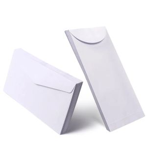 Enveloppes 50pcs enveloppe blanche écriture lettre carte de voeux enveloppe cadeaux Message