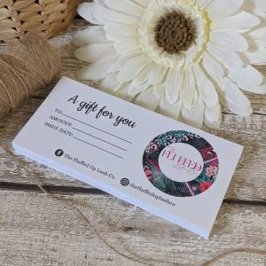 Enveloppen visitekaartje op maat gemaakte cadeau kleine bedrijven vouchers een cadeau voor je voucher cadeaubon kaarten