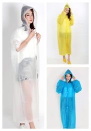 Manteau imperméable noir pour femmes et hommes, vêtements de pluie, couverture à capuche pour moto, vêtements de pluie transparents pour adultes, veste Portable 5953939
