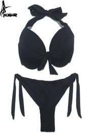 EONAR Bikini Feste Badeanzüge Frauen Push Up Set Brasilianischer SchnittKlassische Bottom Badeanzüge Sexy Plus Size Bademode 2111204691614