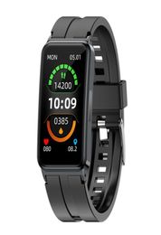 EP01 Smart Watch Men ECG HRV Sé frémissement de la glycémie Pression d'oxygène Surveillant Smart Band Bracelet Fitness Tracker5400513 CDVUU