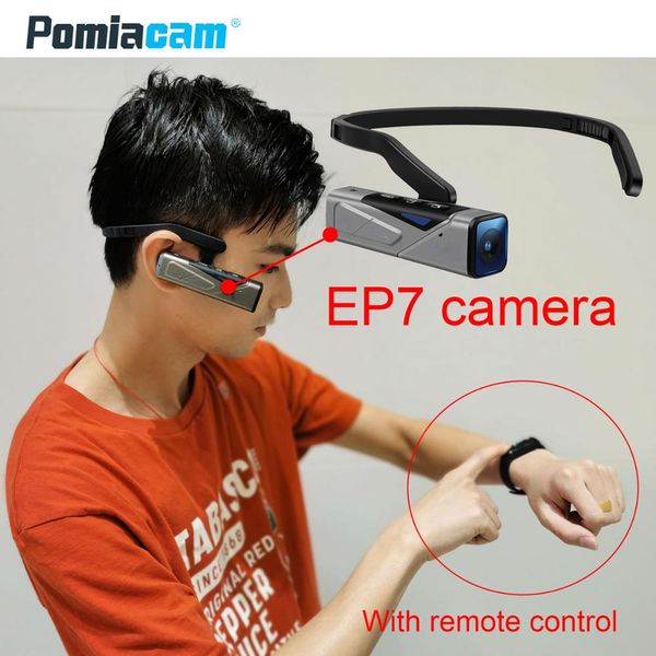 Caméra vidéo EP7 4K caméscope Full HD 30FPS portable étanche Camara Filmadora Vlog caméra DVR Support téléphone APP