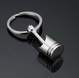 Epack 20pcs Piston Keychain Keyfob Key Ring Fashion Metal Holder Metal Piston Car Keychain Keyfob Engine Fob Key Chain Chain Ring Ke3125515