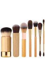 EPACK T Double Powder Makeup Brush Dreended Perder Powder Lightlighter Blush Bronzer Cosmetics Tools6624707