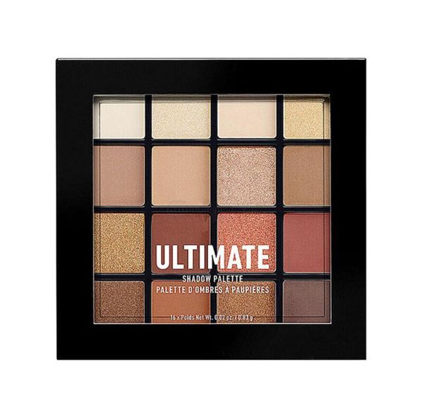 EPACK Ultimate Makeup Fard à Paupières 16 Couleurs Palette de Maquillage Fard à Paupières Glitter Couleur Brun et Terre Populaire