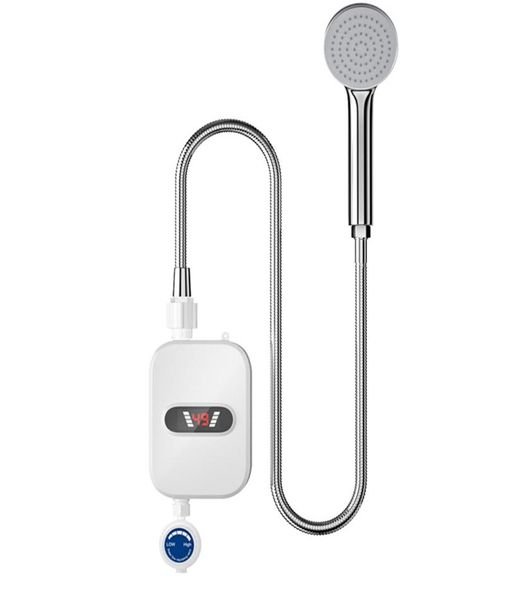 EPACKET 3500W CALIENTO ELECTRICO ELECTRICO Juego de ducha de calefacción rápida Mini Small Kitchen Treasure Treastatic Shower1435831