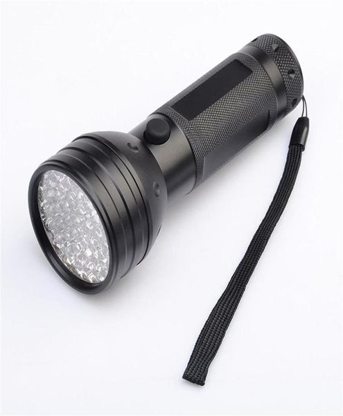 EPACKET 395NM 51LED ULTAVILLET LEDLES DE PLONDES LED BLACK LUMILLE LIGHT LEMIN LAMPE ALUMINUM Shell22088538357