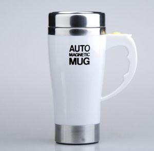 Epacket 450 ml Automatique Mug de café magnétique Tasse de café en acier inoxydable Milking Water Blender Blender Smart Breakfast Thermal Cu9823527