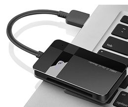 EPACKET C368 Allinone Card Reader Hoge snelheid USB30 Mobiele telefoon TF SD CF MS Card Memory All in One Readers284F232C3462225