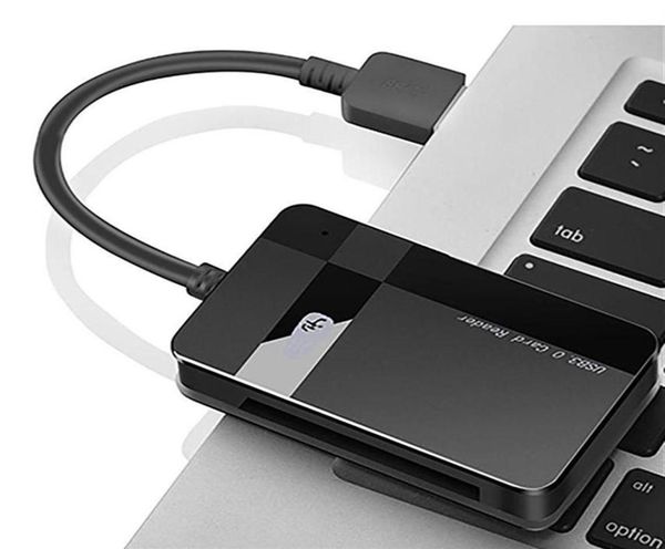 EPACKET C368 ALLINONE CARD READER HIGH SPEET USB30 MOBILLE TF TF SD CF MS Mémoire de carte All In One Readers293V226N240M273W237N8821992