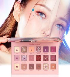 Epacket Diamond Cover 18 Color Desert Rose Eye Shadow Palette Matte Shimmer Pierlescent Boîte à fard à paupières imperméable 8032788