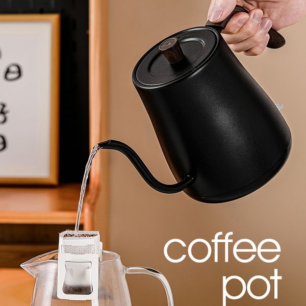 Epacket chauffage électrique bouche mince bouilloire à café infusée à la main mise hors tension automatique pot électrique domestique