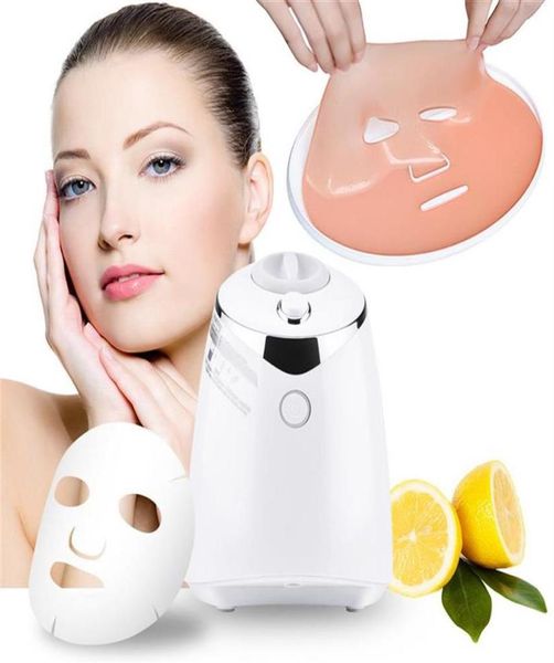 Epacket Fruit Face Mask Machine Maker Automático DIY Vegetal Natural Herramienta para el cuidado de la piel facial con colágeno Salón de belleza SPA Equipme7966201