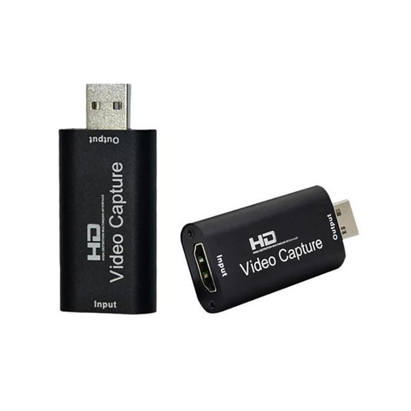 Epacket Mini tarjeta de captura de video Dispositivos USB Caja de grabación de video adecuada para PS4 DVD para juegos HD videocámara transmisión en vivo 2893