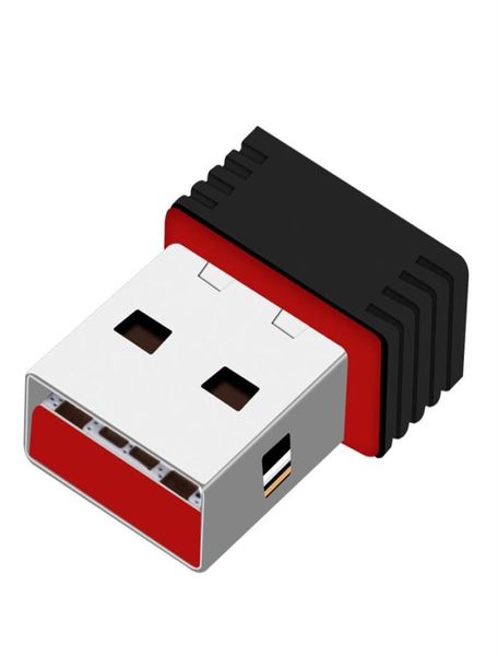 Epacket Nano 150M Adaptador inalámbrico Wifi USB 150Mbps IEEE 80211n g b Mini adaptadores de Antena Chipset MT7601 Tarjeta de red 337x3003101