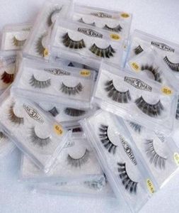 EPACKET NIEUWE 3D MANK EYELSES Messy Eye Lash Extension Sexy wimper Volledige strip Eye Lashes door chemische vezel 20 Styles6405618