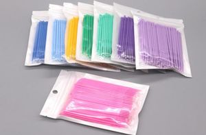 EPACKET NIEUWE 500PCS Wegwerpmicrobrush wimperverlengingstools 3 maat s m l individuele lash tools happyyunxia3949913