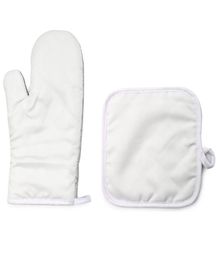 EPACKET SUBLIMATION DIY WIT BEKENDE CANVAS BAKEWARE OVEN MITTS POT HOUDER SET VOOR KEUKEN COKKING Baking2646920