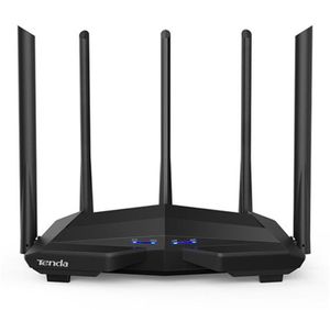 Epacket Tenda AC11 AC1200 Wifi Router Gigabit 24G 50GHz DualBand 1167Mbps Draadloze Router Repeater met 5 High Gain Antennes7554654