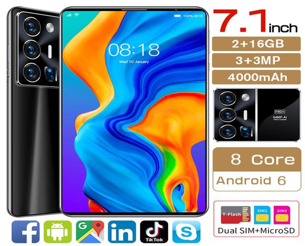 EPACKET X70 Tablette 71 pouces PC 2GB RAM 16 Go ROM 3G LTE 33MP 800X1280 Android69487155