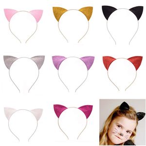 Epecket DHL envío gratis Venta caliente Niños bebé gato oreja diadema accesorios DATG132 Joyería para el cabello Diademas