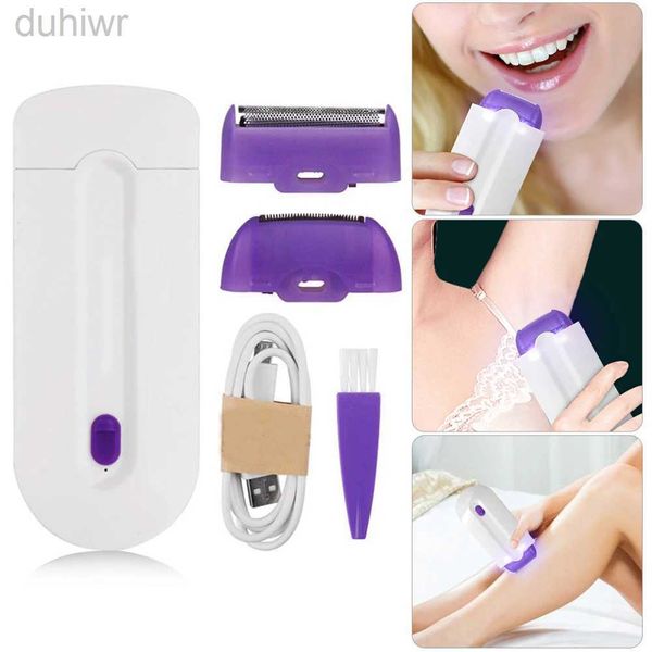 Épilateur 1pcs Femme Home-Use Kit d'épilation des cheveux indolores Touch Epilator USB Bikini de corps de corps rechargeable USB Retirez Depilador Shaver D240424