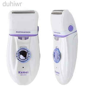 Épilateur 2 en 1 épilateur électrique Femmes Épilation de cheveux Femelle Rasage de cire de laine Rasage rasage Ladys Ladys Shaver Skin Care Machine D240424