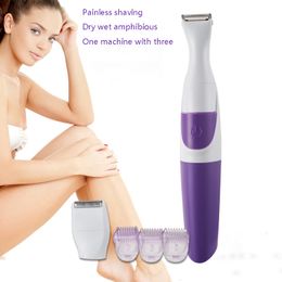 Depiladora 5 en 1 Kit de recortador de bikini perfecto Cortadora de pelo eléctrica de precisión para mujeres Afeitadora Mmicro Depiladora Cara Cuerpo Afeitado 230412