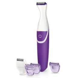 Epilator 5in1 Perfecte bikini trimmer kit Precisie Elektrische haartrimmer voor vrouwen Shaver Micro Epilator Face Body Trim Shave 221203