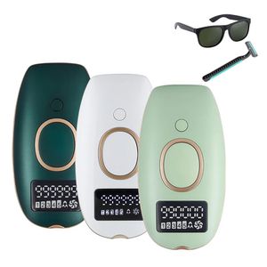 Épilatateur 990000 Flash Rasoir d'épilatateur laser IPL pour bikinis Rébarrant des cheveux faciaux Femmes Dépilatrice de lumière pulsée indolore avec lunettes