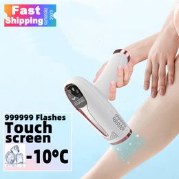 Épilateur 999999 Flashs Épilateur laser IPL pour femmes Appareils à usage domestique Épilation Épilateur électrique indolore Bikini Drop 230317