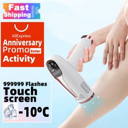 Épilateur 999999 flashs IPL Laser pour femmes appareils à usage domestique épilation indolore électrique Bikini Drop 230324